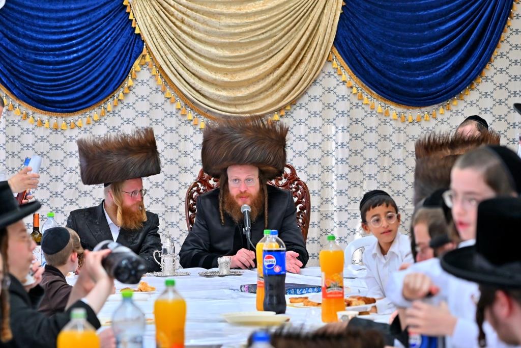 סוכות בחצר הקודש ספינקא בית שמש