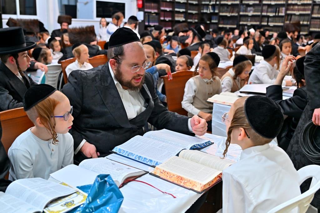 סוכות בחצר הקודש ספינקא בית שמש