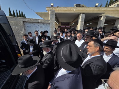 הלוויית הרבנית כהן ע"ה
