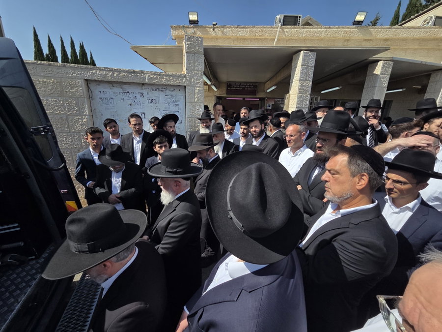 הלוויית הרבנית כהן ע"ה