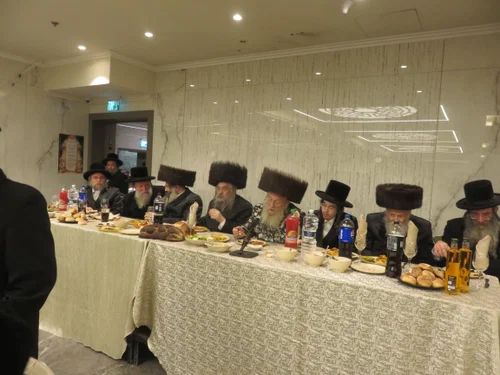 שמחת בית זוטשקא - שאץ - טשעבין - ראחמיסטריווקא - קריית בעש"ט