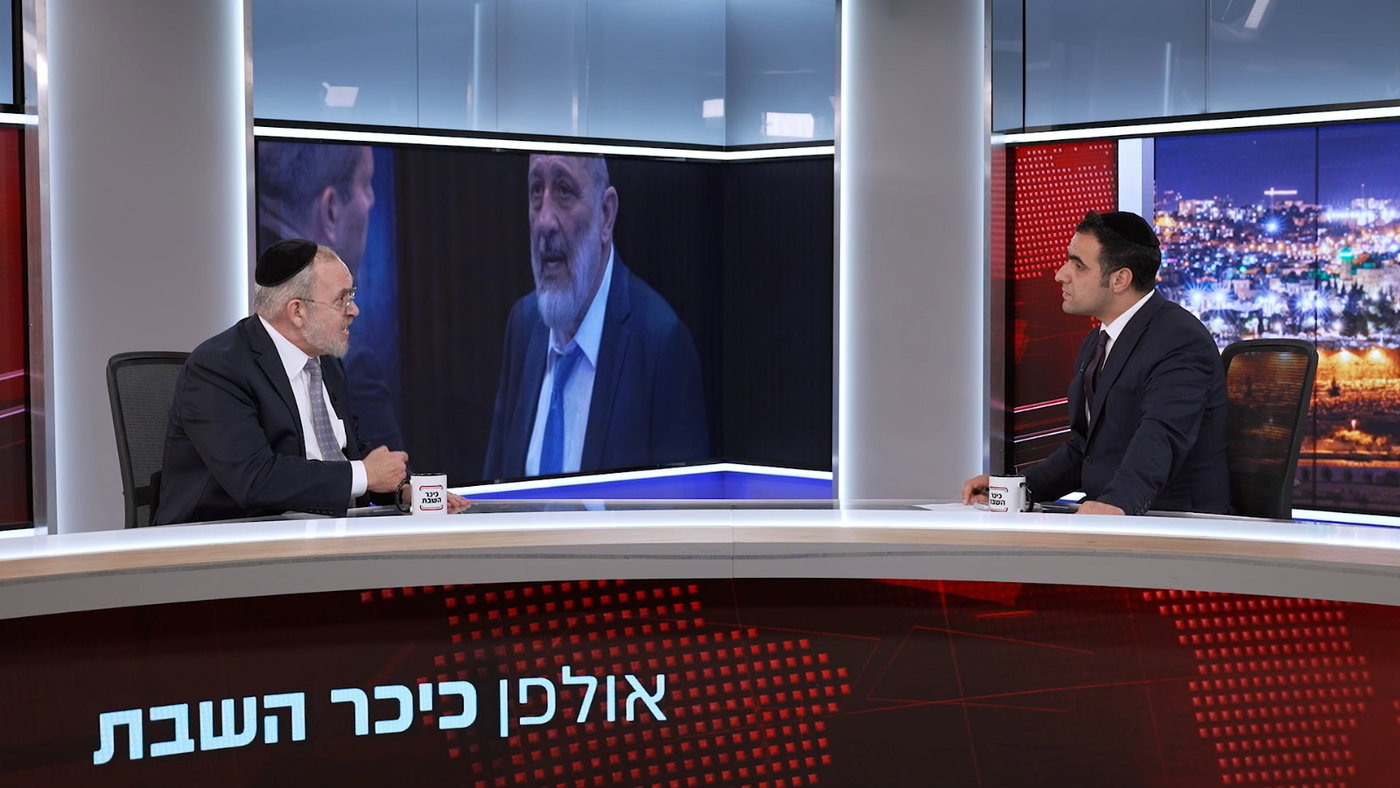 ח"כ יעקב אשר בריאיון לישי כהן באולפן 'כיכר השבת'