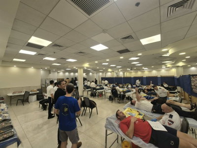 מבצע התרמת דם של מד"א-הצלה פתח תקווה