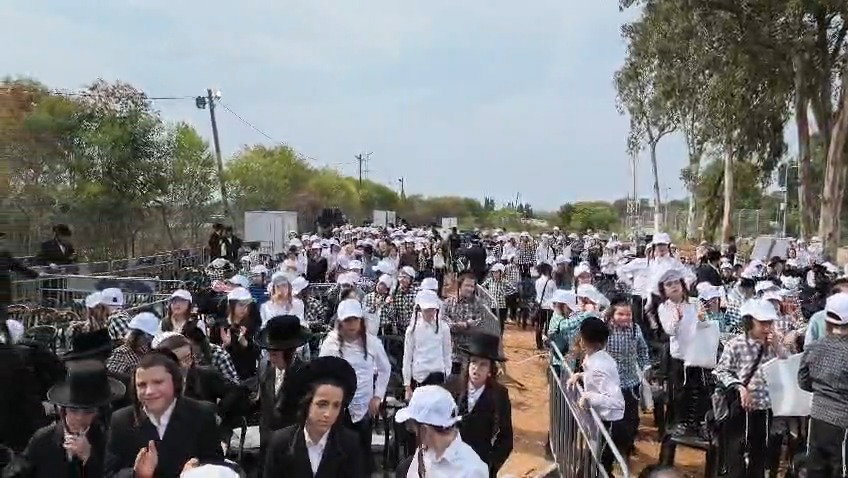 הרב שכטר במעמד