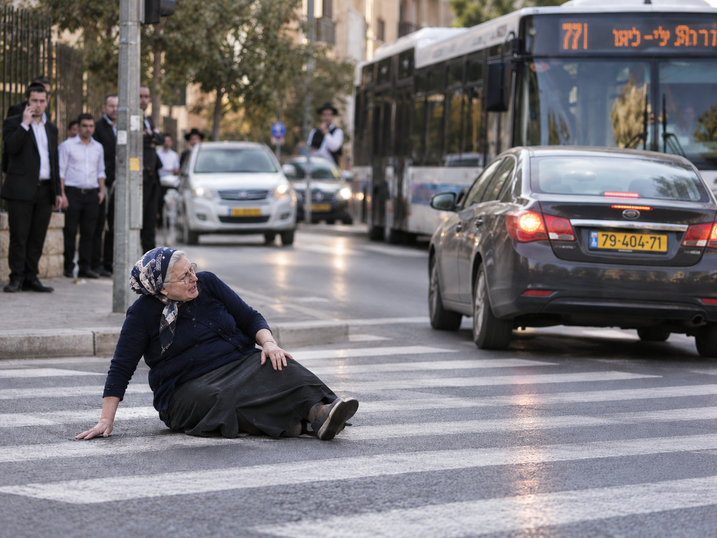  בהולכת רגל שנדרסה