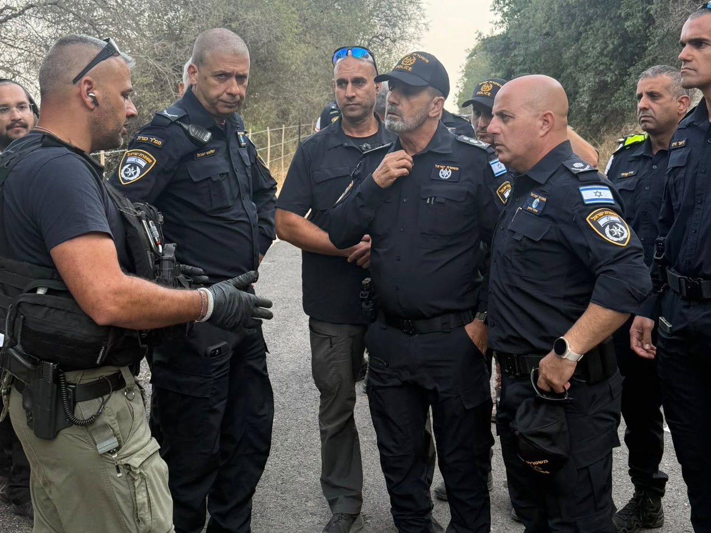 המפכ"ל בזירה, לפני זמן קצר