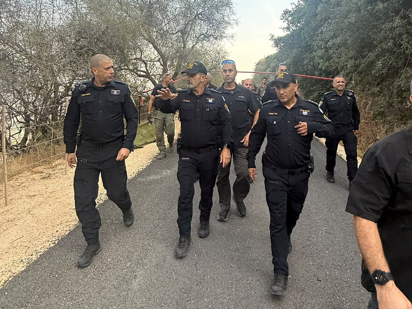 המפכ"ל בזירה, לפני זמן קצר