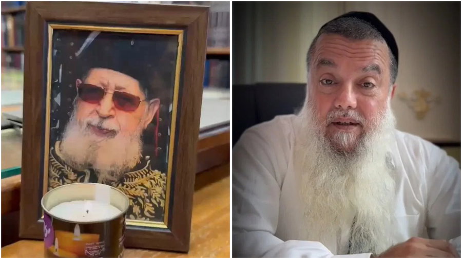 הילולת מרן הגר"ע יוסף זצוק"ל: הבקשה הנרגשת של הרב יגאל כהן | צפו
