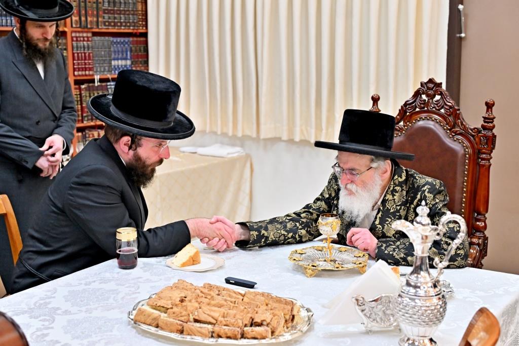 הפגישה של האדמו"ר עם שטארק