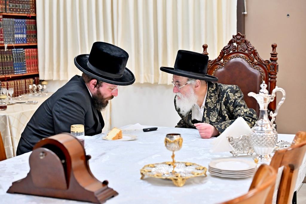 הפגישה של האדמו"ר עם שטארק