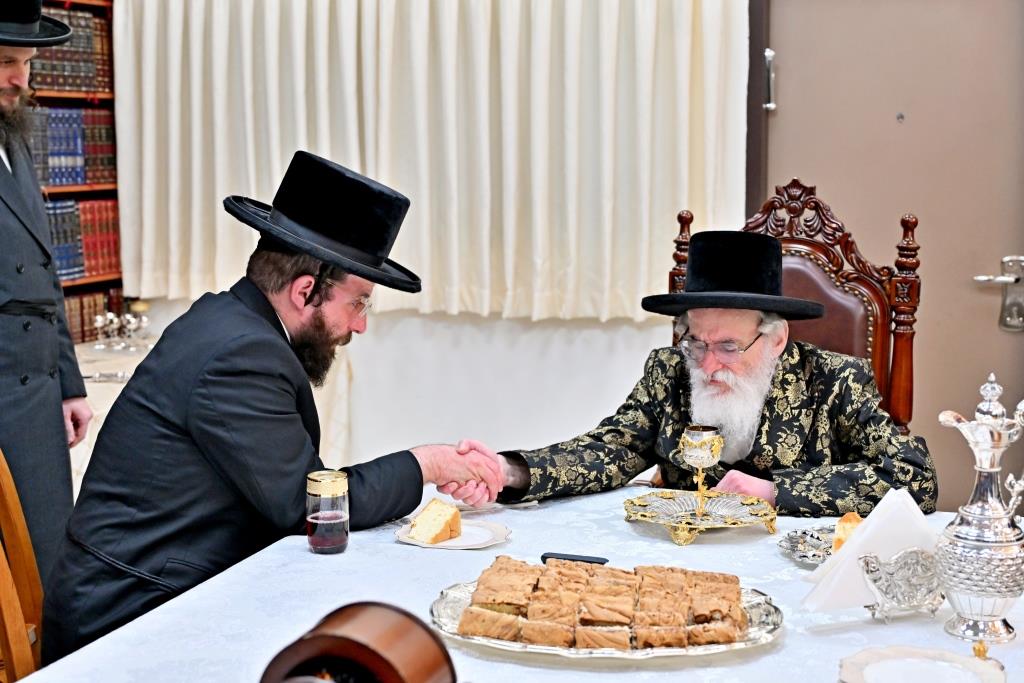 הפגישה של האדמו"ר עם שטארק