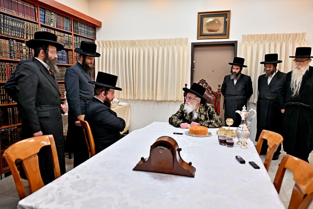 הפגישה של האדמו"ר עם שטארק