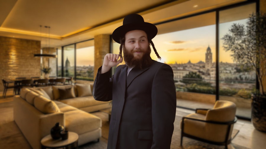 אריה לוריא - האברך שזכה בדירה בירושלים