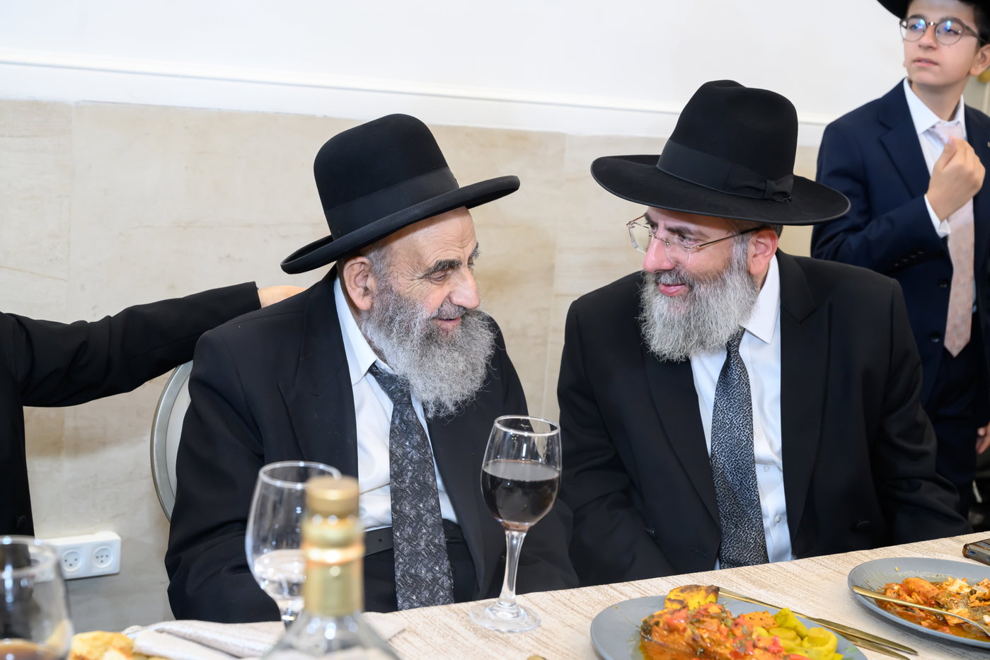 שמחת בר המצווה לנכד רבי אהרן זכאי
