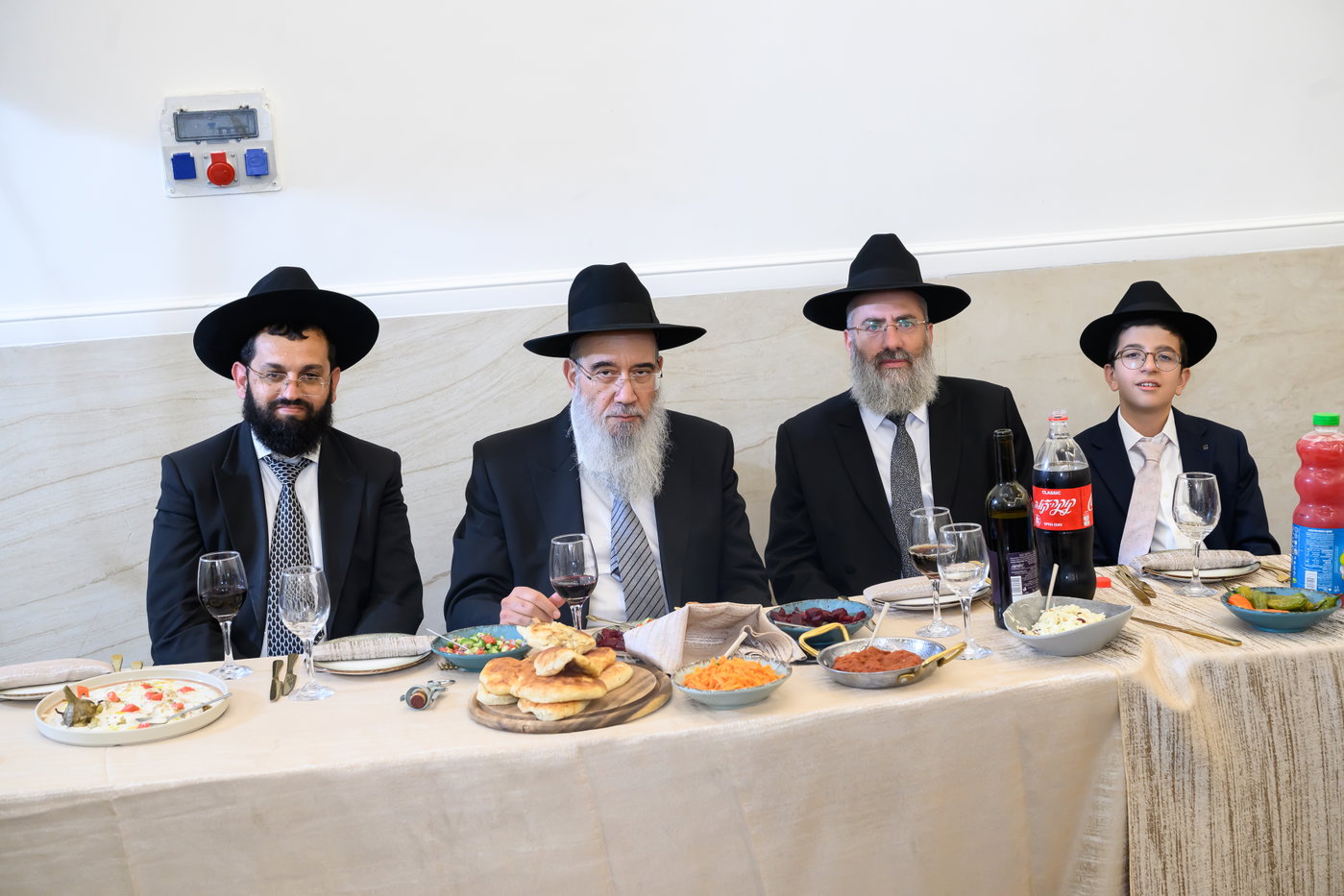 שמחת בר המצווה לנכד רבי אהרן זכאי