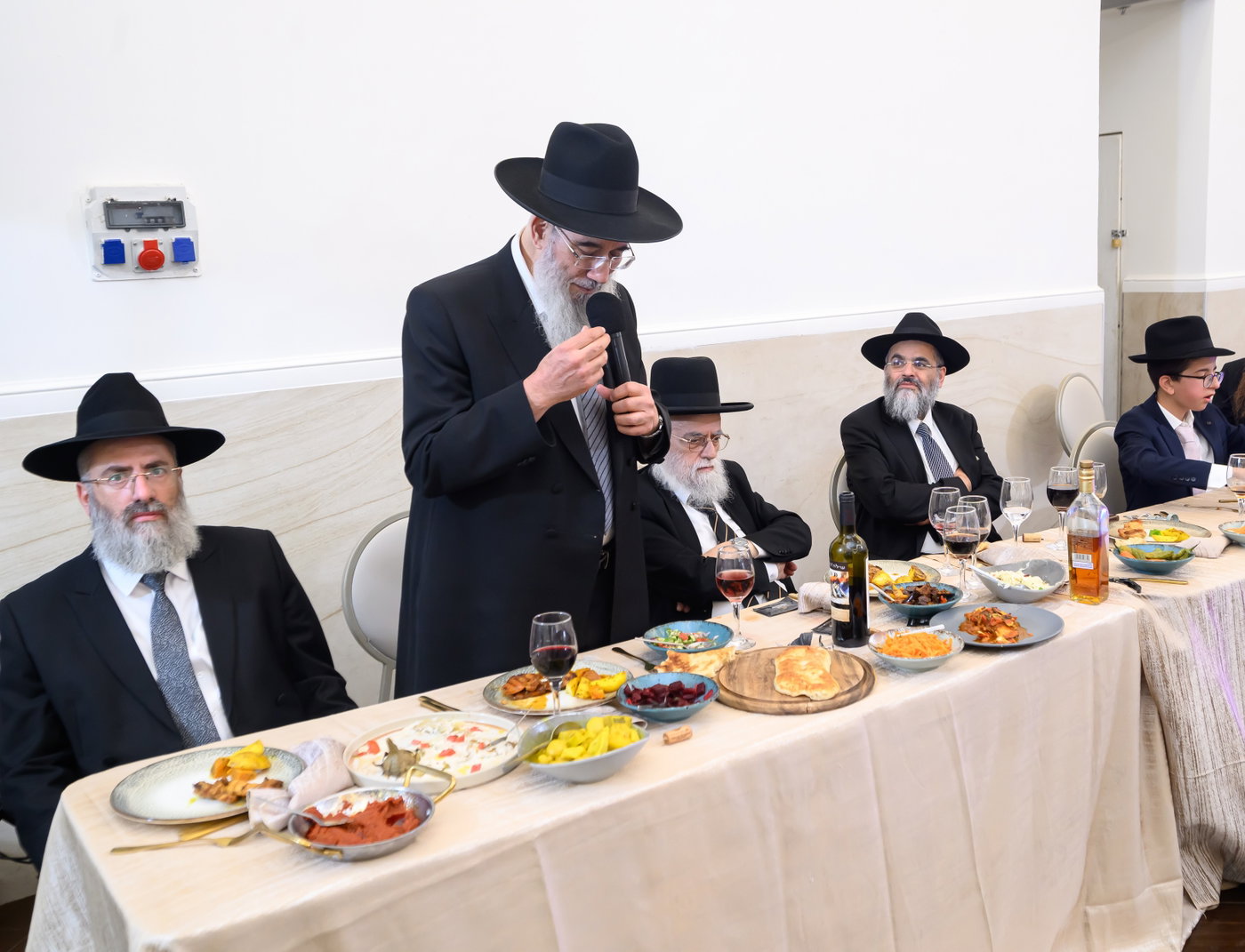 שמחת בר המצווה לנכד רבי אהרן זכאי