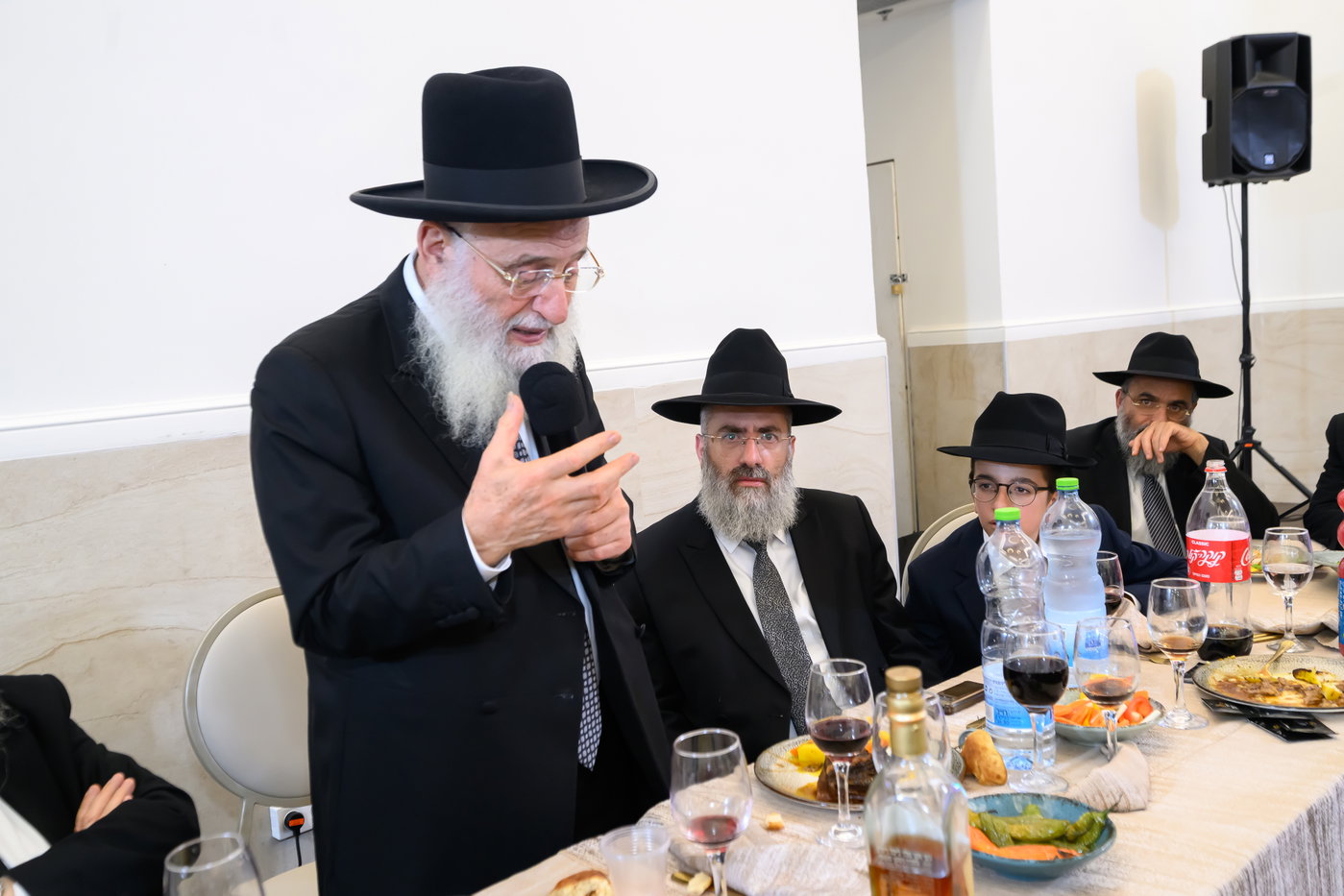 שמחת בר המצווה לנכד רבי אהרן זכאי