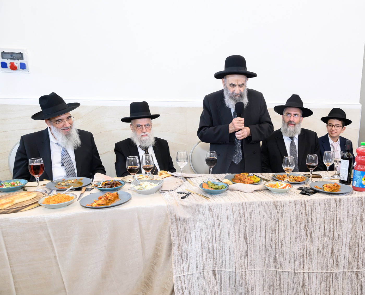 שמחת בר המצווה לנכד רבי אהרן זכאי