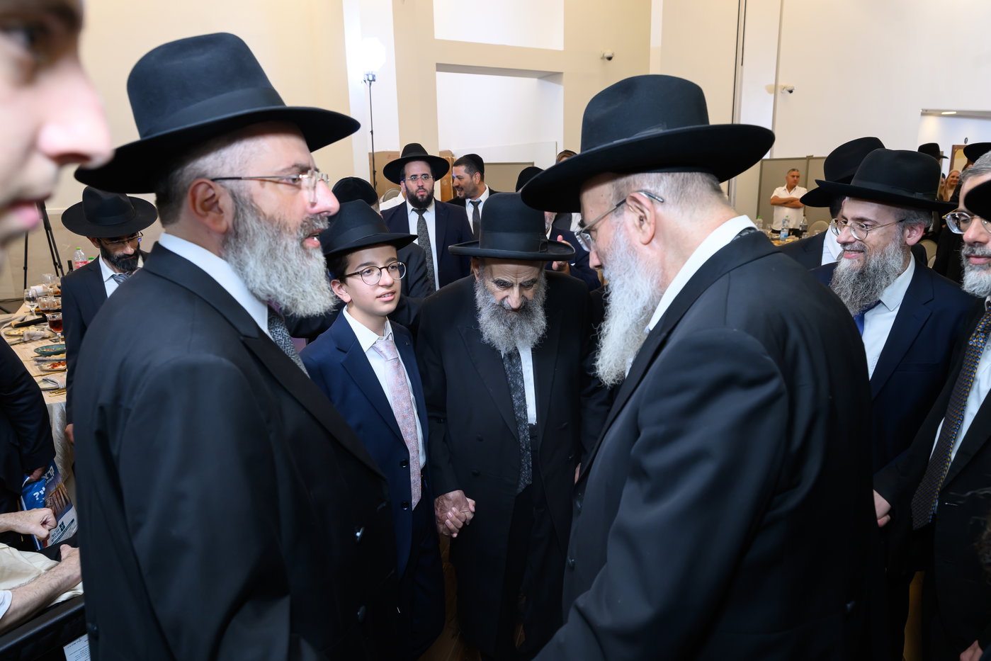 שמחת בר המצווה לנכד רבי אהרן זכאי