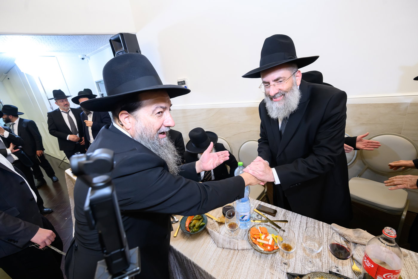 שמחת בר המצווה לנכד רבי אהרן זכאי