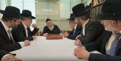 הגרמ"צ ברגמן בדמעות לחכי"ם: "אם אין לנו בני ישיבות – אין לנו כלום" | צפו
