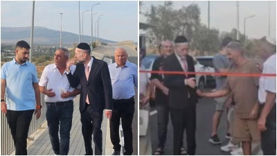 50 שנה חיכו לכביש - ח"כ מקלב סלל אותו; "הקולות ליהדות התורה גדלו"