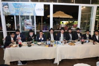 בני ברק; המונים השתתפו אמש בסעודת הילולא לזכרו של הגר"ע יוסף זצ"ל