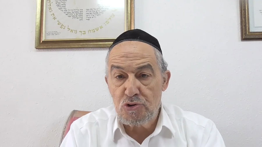 הרב מיכאל שושן עם הגיגים במרוקאית לפרשת נח