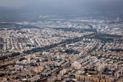קרית אתא במבט מהאוויר