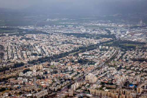קרית אתא במבט מהאוויר