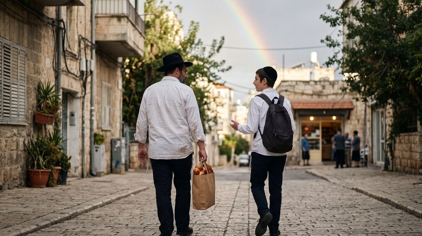 "אתה בכלל לא יודע מה עובר עליי": מה הפרשה מלמדת אבא שהתרחק מהבן שלו?