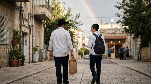 "אתה בכלל לא יודע מה עובר עליי": מה הפרשה מלמדת אבא שהתרחק מהבן שלו?