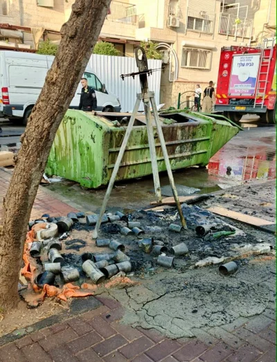 זירת האסון