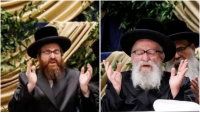 האחים הרה"צ רבי אהרן מענדיל והרה"צ רבי חיים מאיר טווערסקי