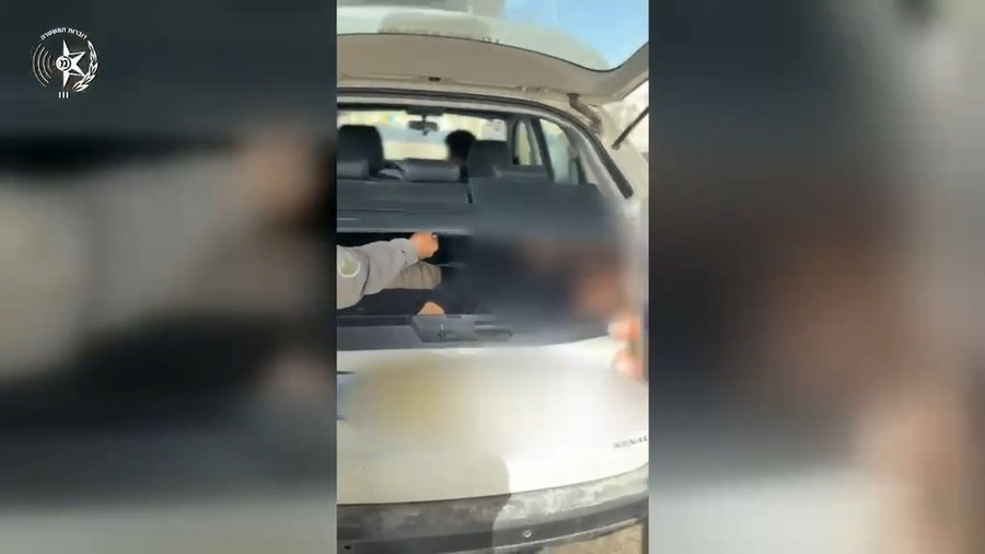 תפיסת השב"חים בתא המטען