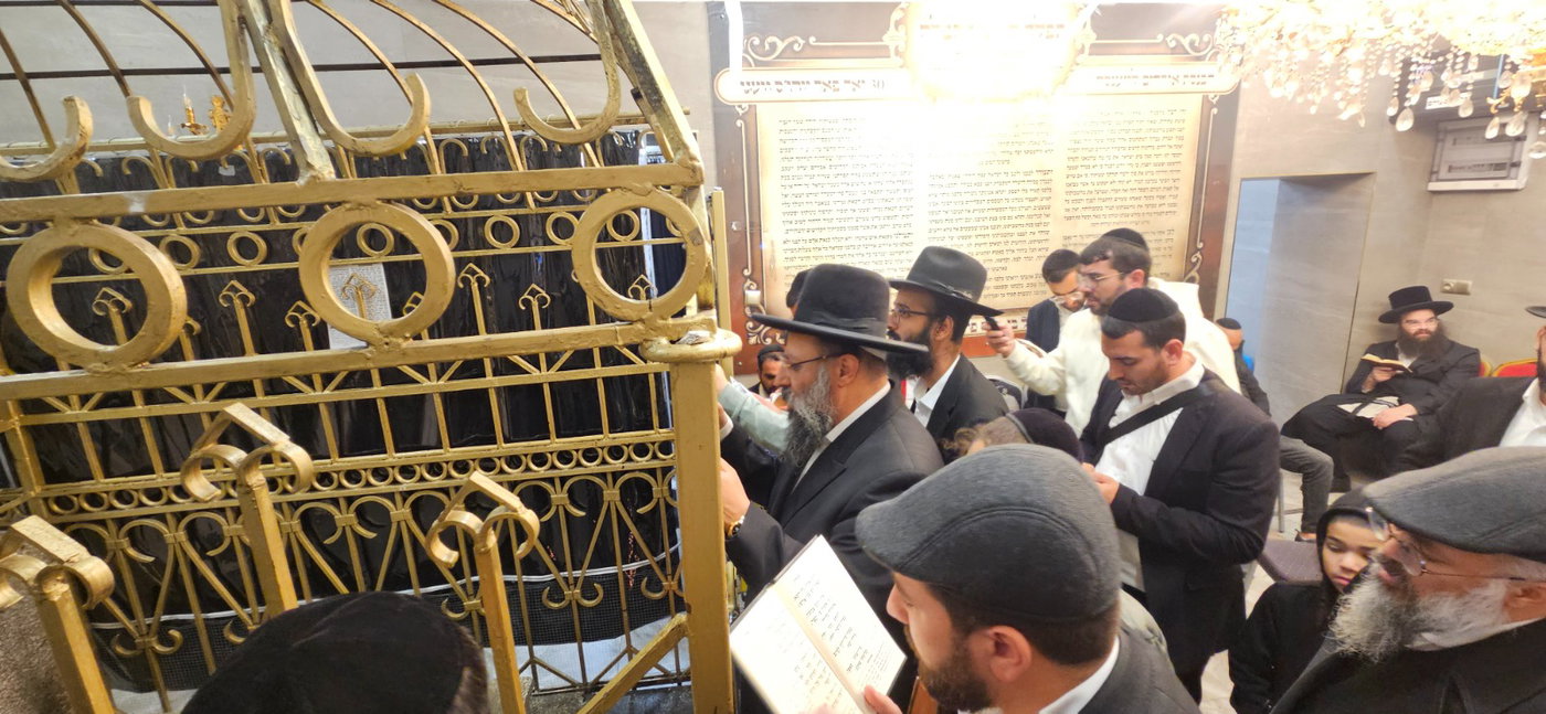 רבי נתנאל שריקי במסע תפילות