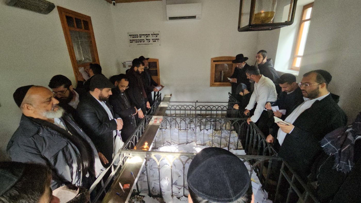 רבי נתנאל שריקי במסע תפילות
