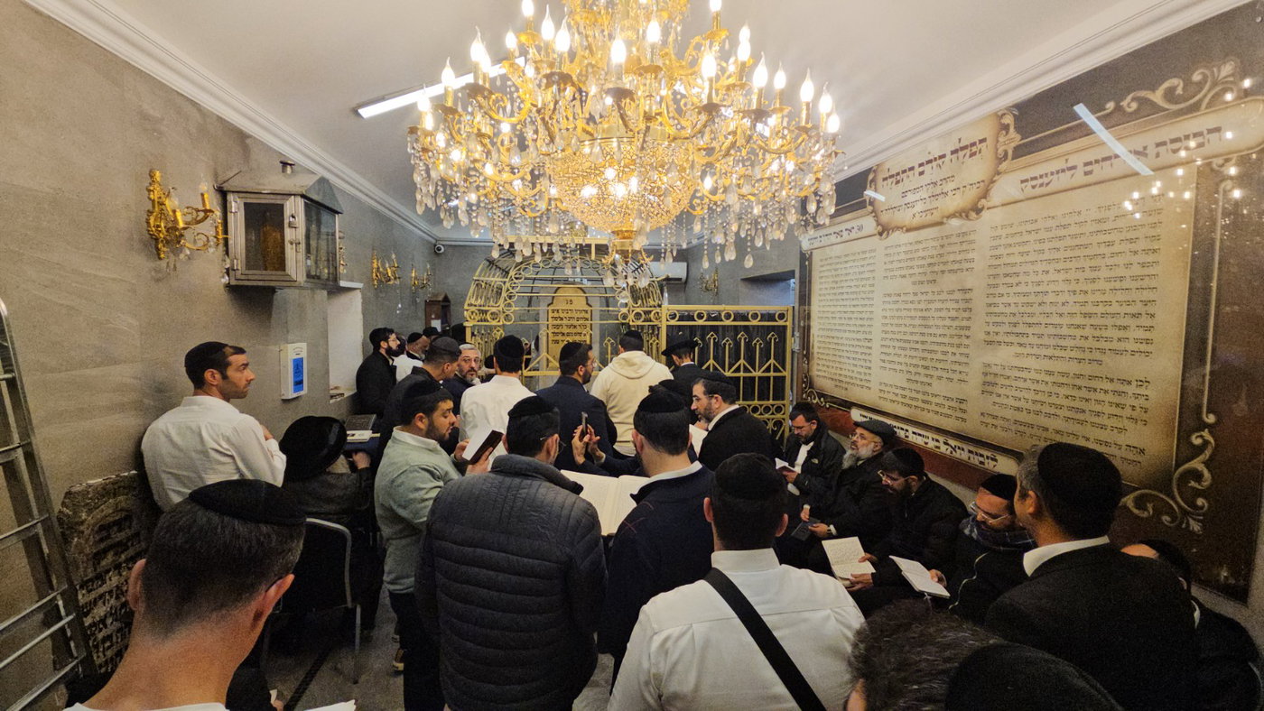 רבי נתנאל שריקי במסע תפילות