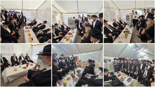 ניחום אבלים אצל משפחת כהן