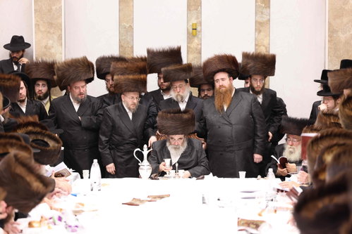 האדמו"ר מסטוטשין שבת בירושלים