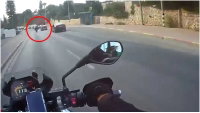 14 דקות של מרדף אחר אופנוע משופר הסתיימו במעצר | צפו בדרמה