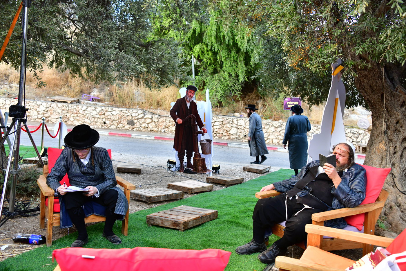 המעמד של תולדות אברהם יצחק בחצור הגלילית