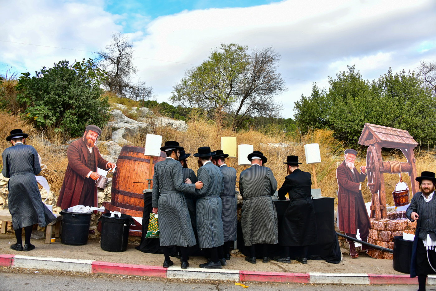 המעמד של תולדות אברהם יצחק בחצור הגלילית