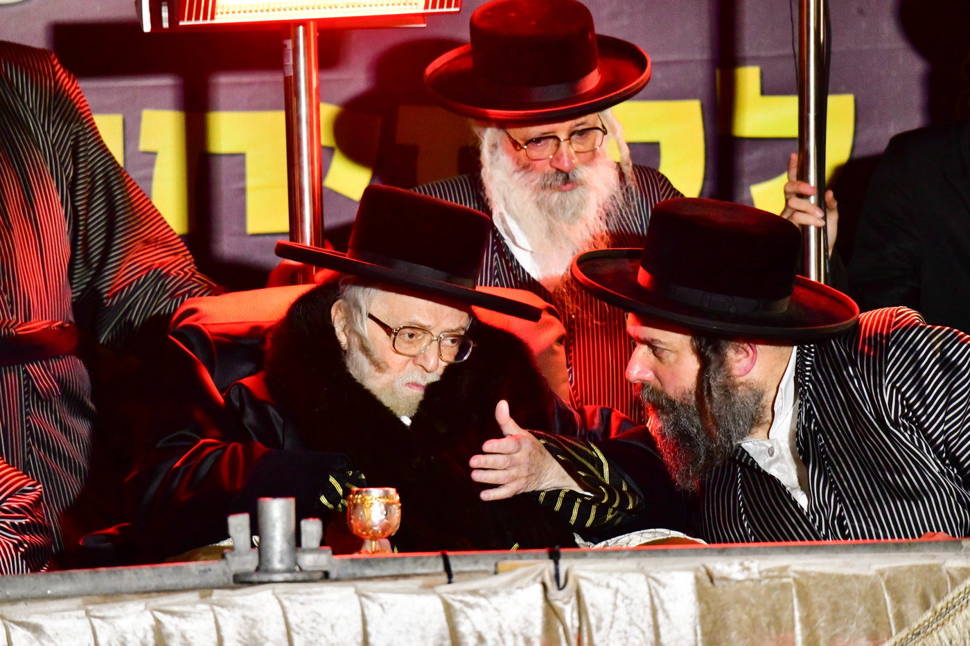 המעמד של תולדות אברהם יצחק בחצור הגלילית