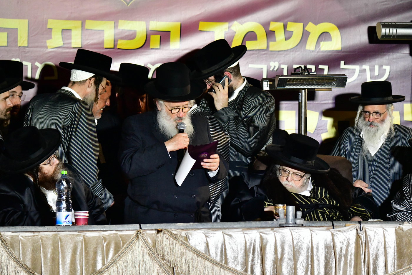 המעמד של תולדות אברהם יצחק בחצור הגלילית