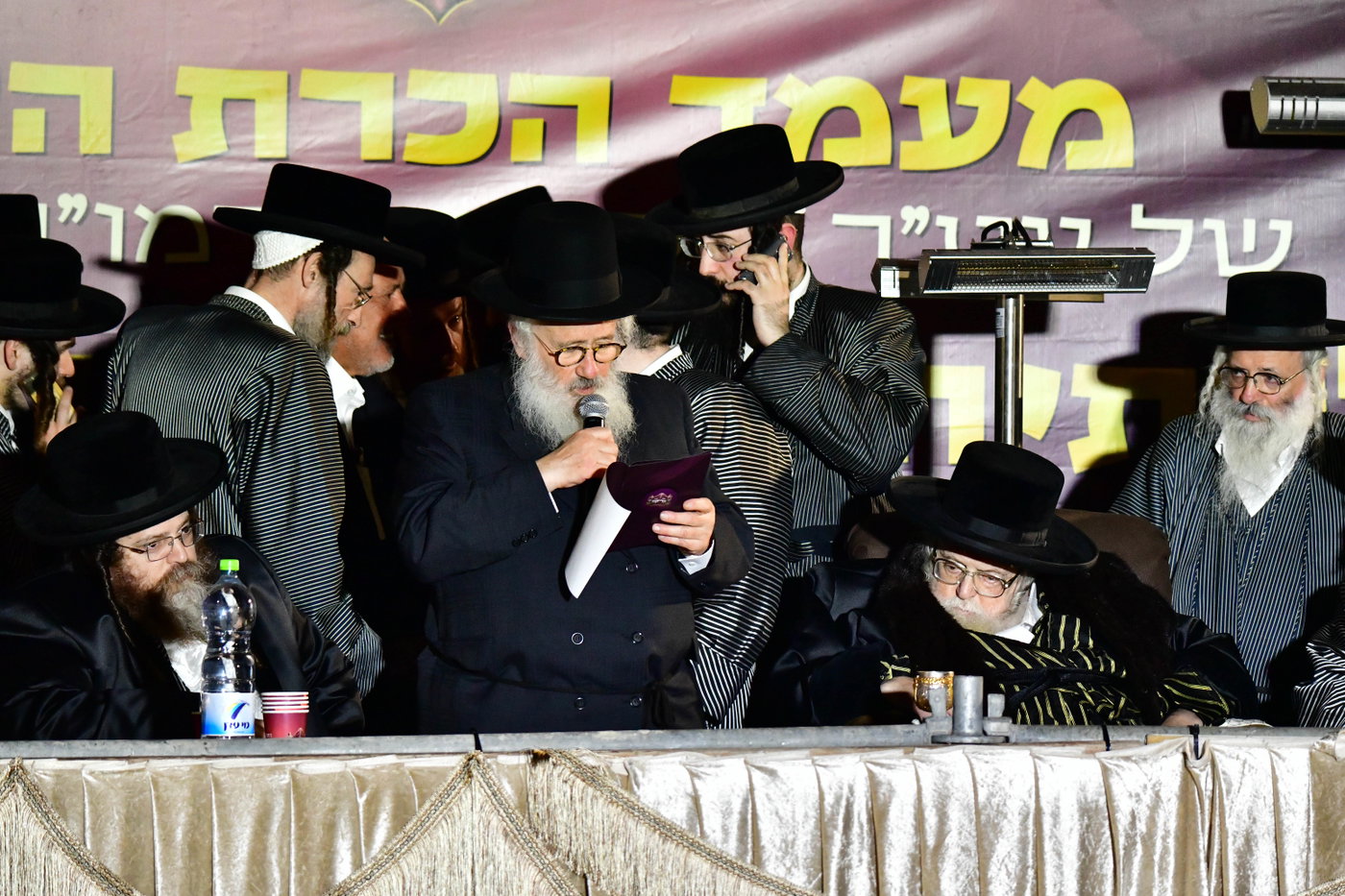 המעמד של תולדות אברהם יצחק בחצור הגלילית