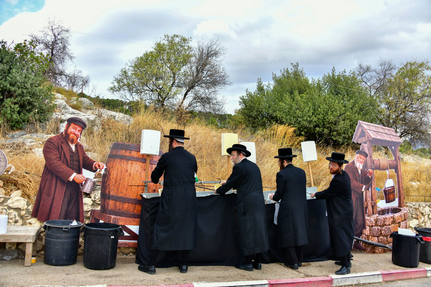 המעמד של תולדות אברהם יצחק בחצור הגלילית