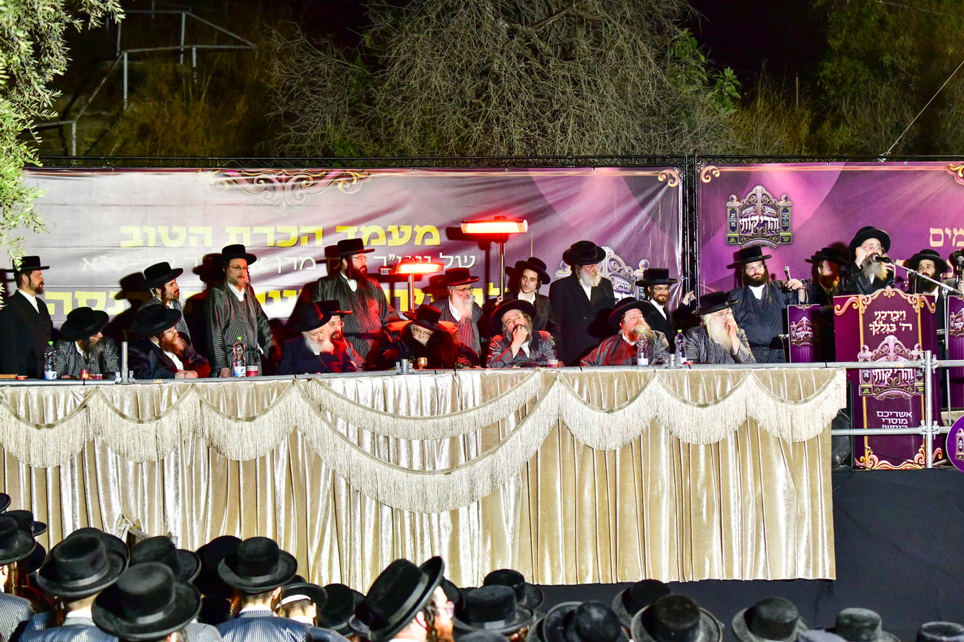 המעמד של תולדות אברהם יצחק בחצור הגלילית