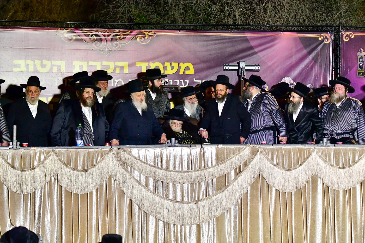 המעמד של תולדות אברהם יצחק בחצור הגלילית