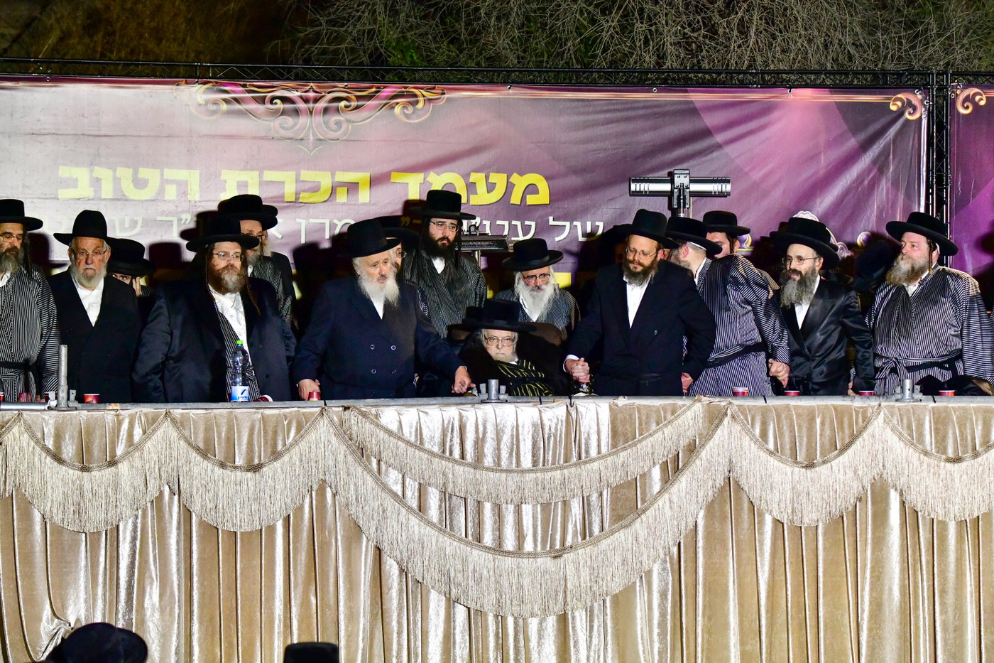 המעמד של תולדות אברהם יצחק בחצור הגלילית